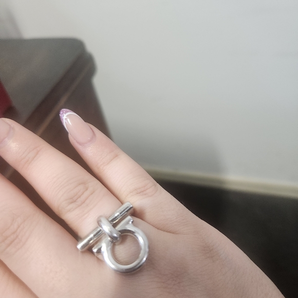 Salvatore Ferragamo silver ring - Picture 4 of 4
